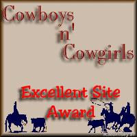 Cowboys n' Cowgirls Excellent Site Award