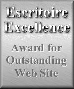 Escritoire Excellence Award