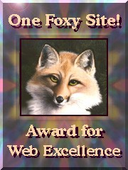 Foxy Award for Web Excellence