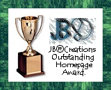JBCreations Outstanding Homepage Award