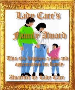 Lady Care's Fammily Award