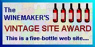 Winemaker's Vintage Site Award