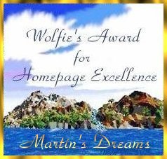 Wolfie's Award for Homepage Excellence