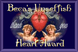Beca's Unsefish Heart Award