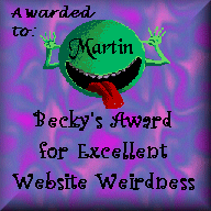 Becky the weirdo's Award