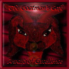 Goatman's Cafe Award of Excellence