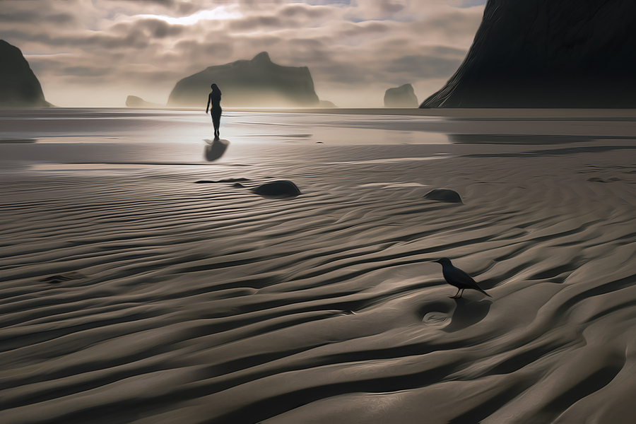 Holywell_Bay_Sand_Marks_2