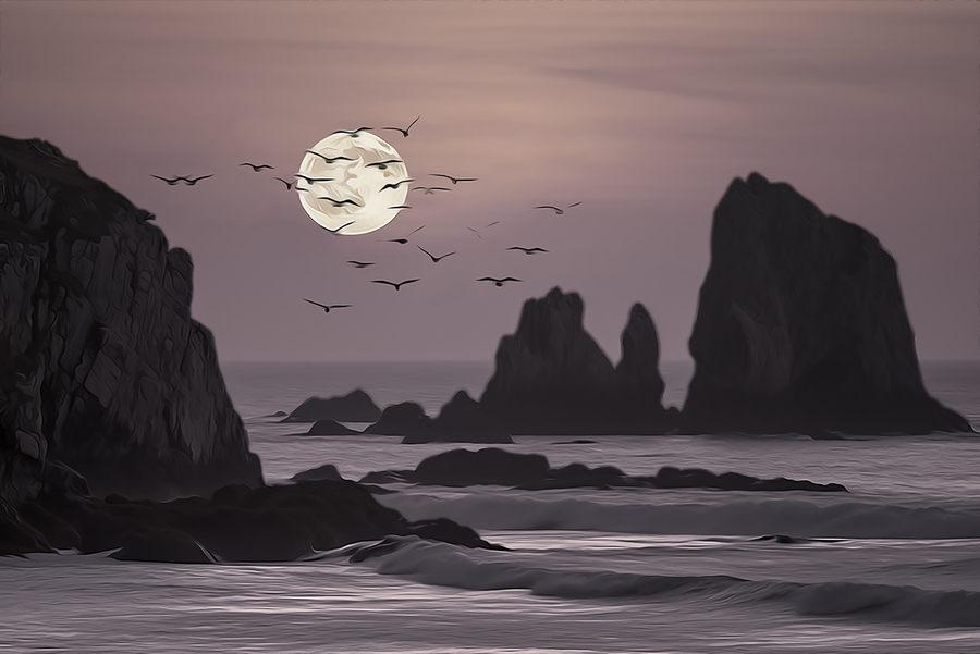 Super_Moon_Holywell_Bay_I